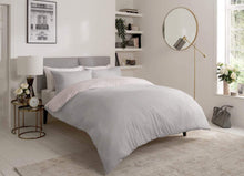 Load image into Gallery viewer, Chambray Reversible Duvet Cover Set