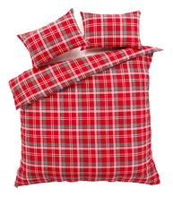 Load image into Gallery viewer, Check Duvet Set