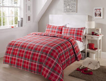 Load image into Gallery viewer, Check Duvet Set