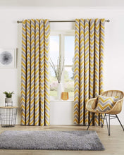 Load image into Gallery viewer, Chevron Curtains