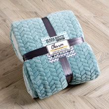 Load image into Gallery viewer, Chevron Ombre Effect Throw