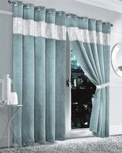 Load image into Gallery viewer, Diamante Blackout Luxury Curtains