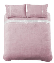 Load image into Gallery viewer, Diamante Teddy Duvet Cover Set