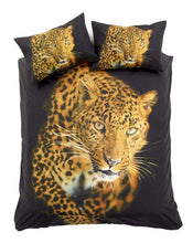Load image into Gallery viewer, Leopard Duvet Set