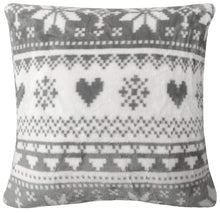 Load image into Gallery viewer, Nordic Fair Isle Teddy Duvet Set