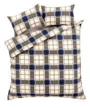 Load image into Gallery viewer, Tartan Duvet Set