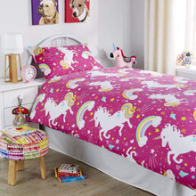 Load image into Gallery viewer, Unicorn Duvet Set