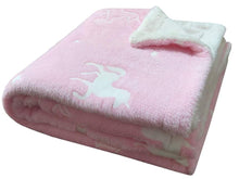 Load image into Gallery viewer, Unicorn Glow In The Dark Teddy Duvet Set