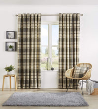 Load image into Gallery viewer, Check Curtains
