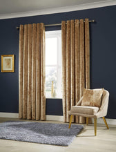 Load image into Gallery viewer, Crushed Velvet Curtains
