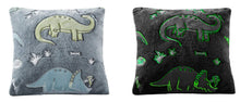 Load image into Gallery viewer, Dinosaur Glow In The Dark Teddy Duvet Set
