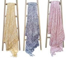 Load image into Gallery viewer, French Tonal Chenille Throw
