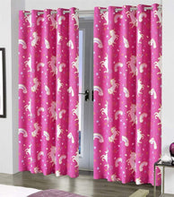 Load image into Gallery viewer, Glow In The Dark Blackout Curtains
