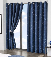 Load image into Gallery viewer, Glow In The Dark Blackout Curtains
