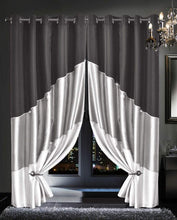 Load image into Gallery viewer, Haveli Luxury Faux Silk Curtains
