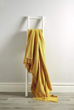 Load image into Gallery viewer, Lisbon Pure Cotton Honeycomb Throw
