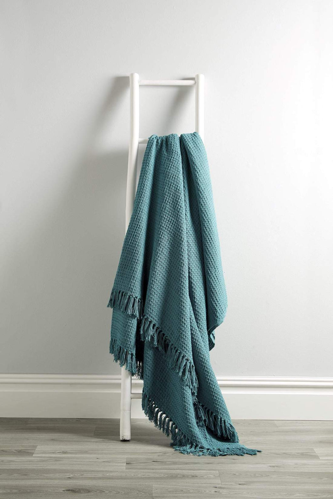 Lisbon Pure Cotton Honeycomb Throw