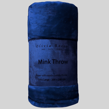 Load image into Gallery viewer, Mink Faux Fur Throw
