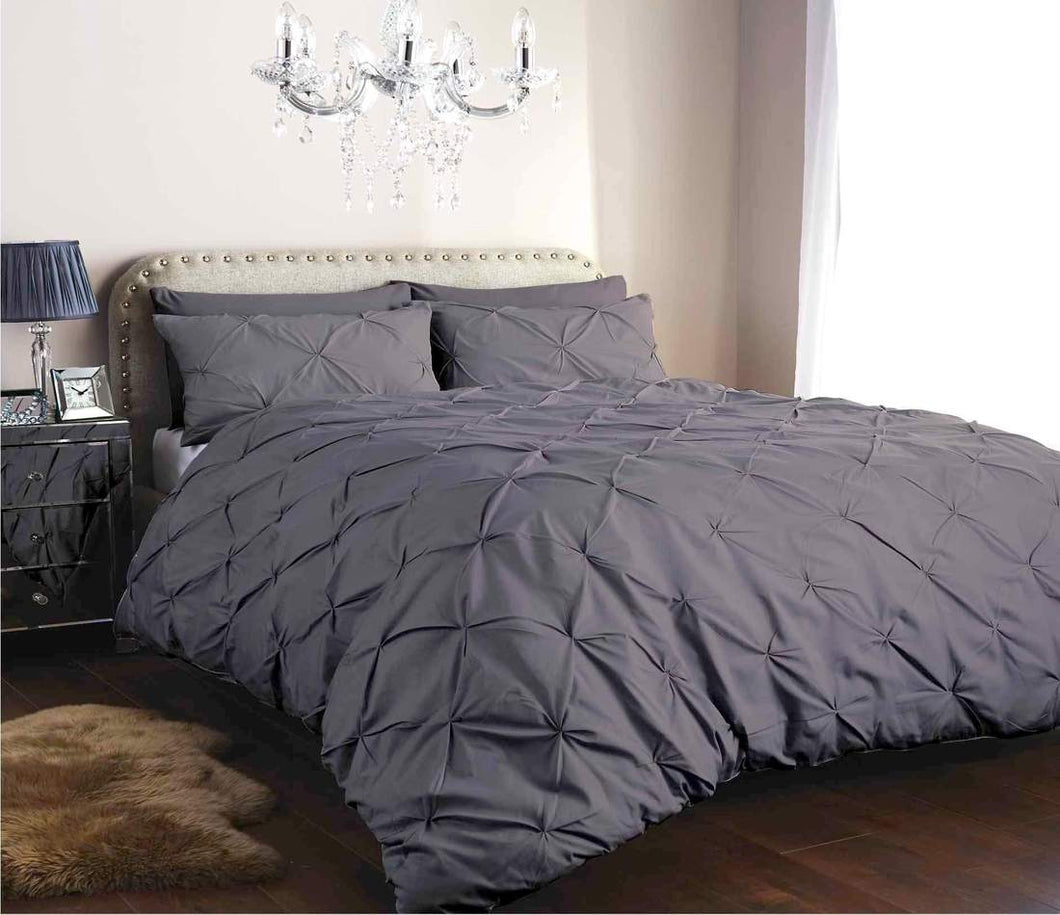 Pintuck Duvet Cover Set