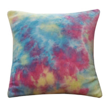 Load image into Gallery viewer, Rainbow Tie Dye Teddy Duvet Set
