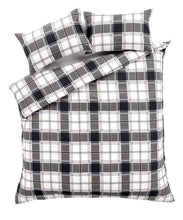 Load image into Gallery viewer, Tartan Duvet Set
